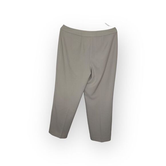 TALBOTS Heritage Cream Straight Leg High Rise Lined Dress Pants, Size 8 - Picture 5 of 9